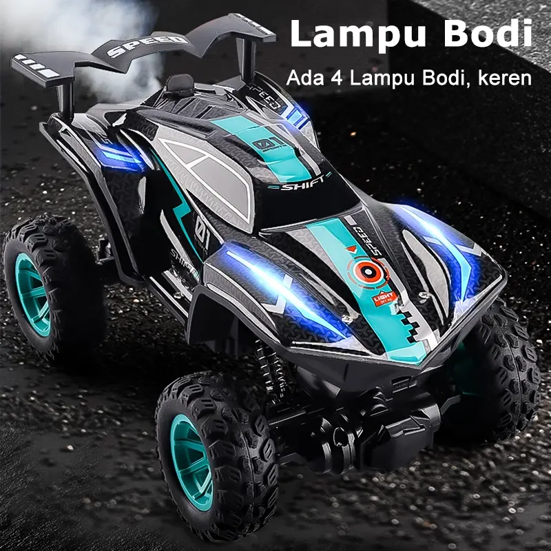 Mobil Remote Control Rc Offroad Rock Crawler Bisa Keluar Asap Ada Lampu Bodi 1