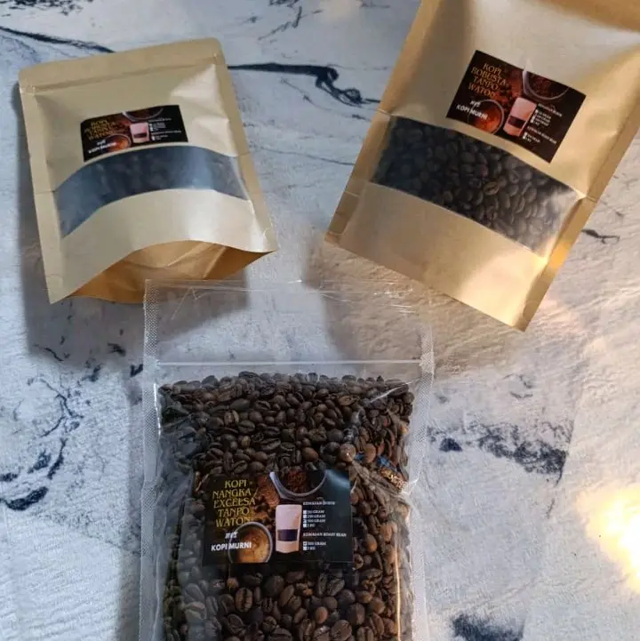 kopi bubuk nangka/ excelsa/ liberika murni Gunung Semeru kemasan 500 gram