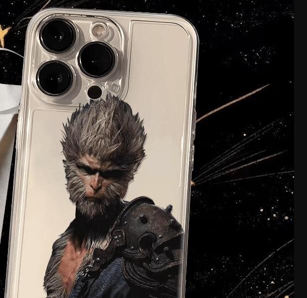 Black Myth Wukong for Apple Iphone15/14promax Phone Case 13 Soft 12/7 Space Transparent 4