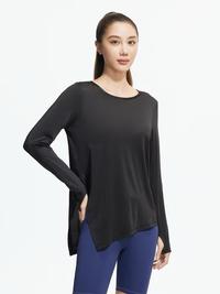 Gambar KEEP GOAL Baju Olahraga Wanita Lengan Panjang Kaos Running Yoga Jumbo Sport Bahan Ramah Kulit Nyaman Anti-Kerut Tahan Aus Cepat Kering Size S-2XL - Abu-Abu, S(BB:40-47KG) dari SAFA Online Shop Indonesia Kab. Tangerang 2 Tokopedia