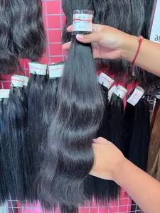 EXTENSION NATURAL 40 CM,KUALITAS STANDRT VARIASI  50 - 100 HELAI