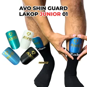 Deker Tulang AVO JR 01 Shin Guard Anak Sepak Bola Futsal Ringan Kuat Nyaman Anti Slip