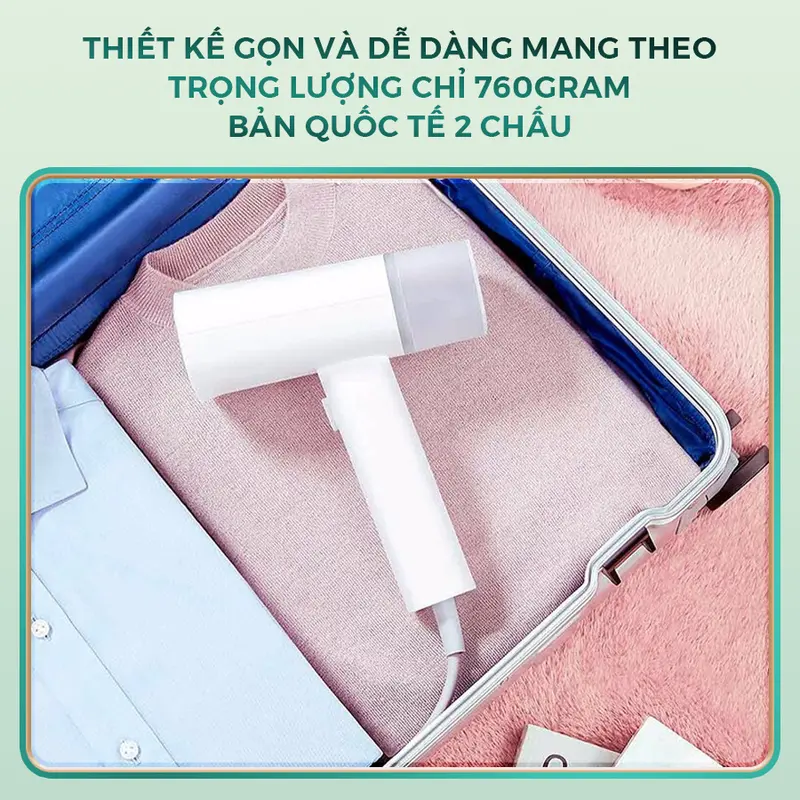 < ZhuZhu ưu đãi >  Bàn ủi hơi nước cầm tay Zanjia GT 306, dung tích 150ml, công suất 1300w, Tự động tắt, nhỏ gọn, tiện lợi,  dễ sử dụng. Ủi Quần Áo Là Quần Áo Bàn Là Hơi Bàn Là 3
