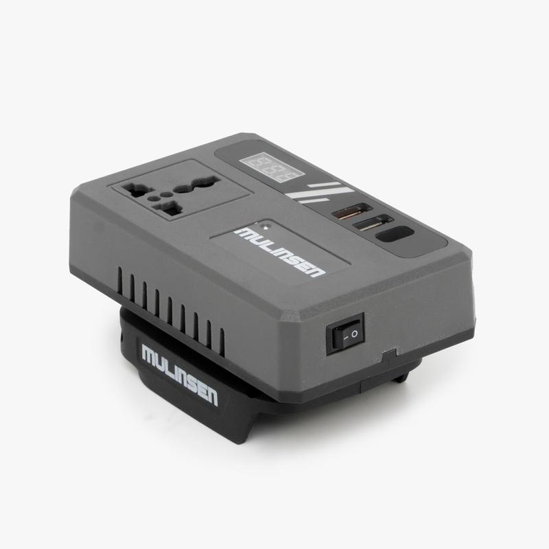 Đế chuyển MULINSEN MS-CN21 chân pin phổ thông, cắm được quạt ,bóng đèn , BH 6 tháng , chính hãng 3