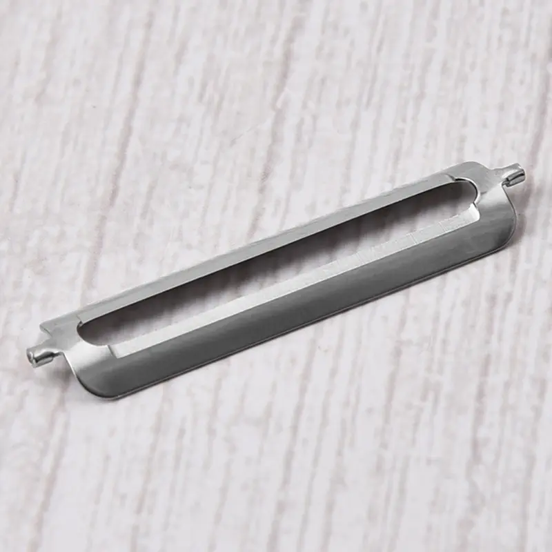 3 Chiếc Lưỡi Gọt Đôi / Đơn Thay Thế Mài 5.6 * 1.2Cm Bằng Thép Không Gỉ Cho Rau Măng Tây Dưa Đồ Dùng Nhà Bếp 5