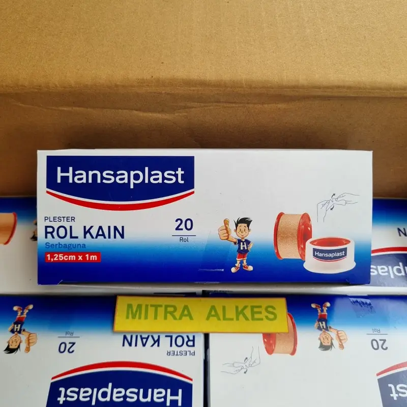 Hansaplast Rol Kain 1 25 cm x 1m. Plester Hansaplas Roll Kain. 2