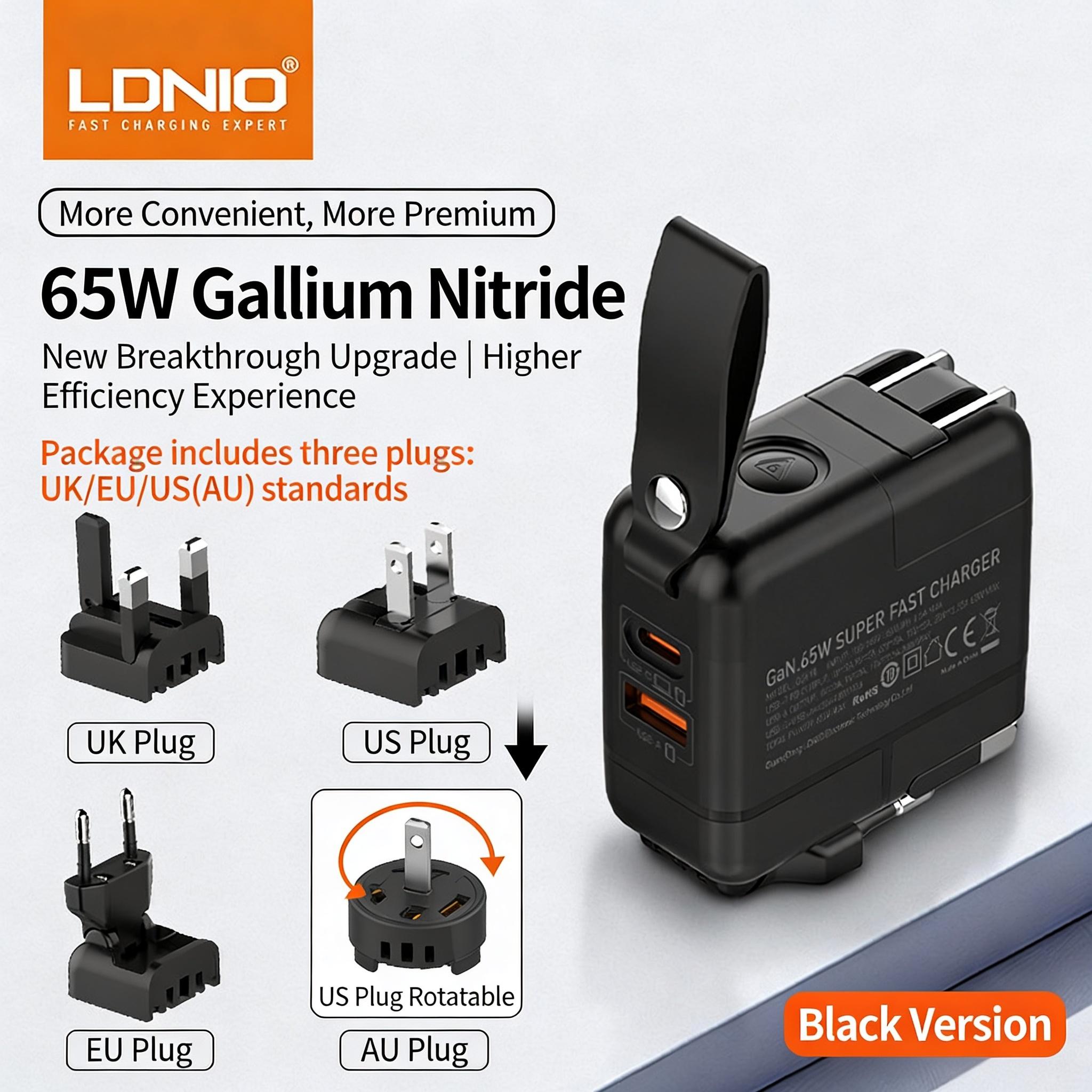 Charger PD 65W GaN iPhone 15/16 Asli | Fast Charging GaN USB-C Power Adapter for iPhone 15/16