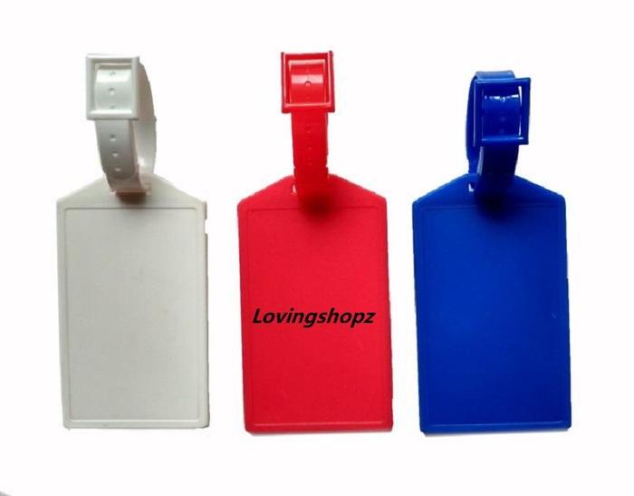Gambar Name Tag Buat Koper Label Koper Ukuran 8x5 Cm Bahan Plastik Warna Biru Merah Hijau Orange Dan Biru Tua dari Lovingshopz Kota Administrasi Jakarta Barat Tokopedia