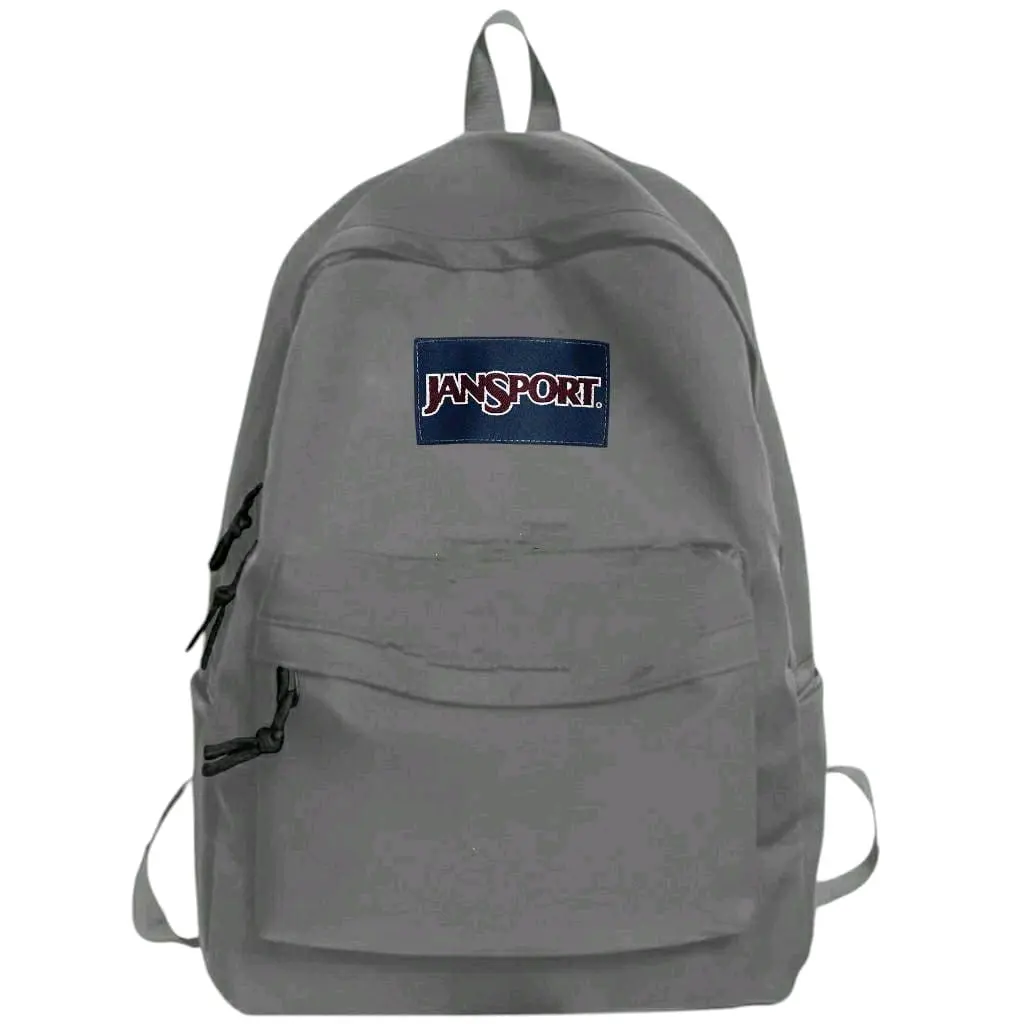 Tas RANSEL SEKOLAH dan Perempuan Pria Remaja SD SMP SMA Terbaru Gambar JASPORT Kekinian Terlaris COD (Bisa Bayar di Tempat) Hitam Canvas