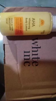 Product Review of [100ml] WHITE INC AHA Body Lotion to Whitening & Moisturising | Hand Body Lotion Pencerah Mencerahkan Melembabkan Sebagai Body Booster |  Arbutin, Glycolic, Niacinamide from ** 2