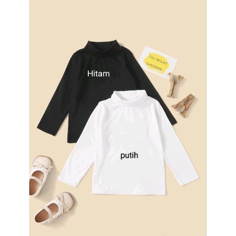 Manset Anak Kaos PAUD TK SD 2-8 Tahun S M L Inner Dress Baju Dalaman Kids Cewek Cowok Laki Spandek Premium adem Lembut Nyerap Keringat 6