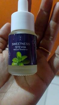 Product Review of Sweetness Stevia 15mL - Pemanis Alami Nol Kalori untuk Minuman dan Makanan - HALAL - Stevia Cair Food Sugar - Gula Stevia 0 Kalori sweetener from a** g**l 2