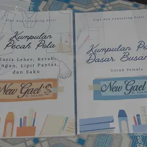 Buku Kumpulan Pola Dasar Busana Untuk Pemula