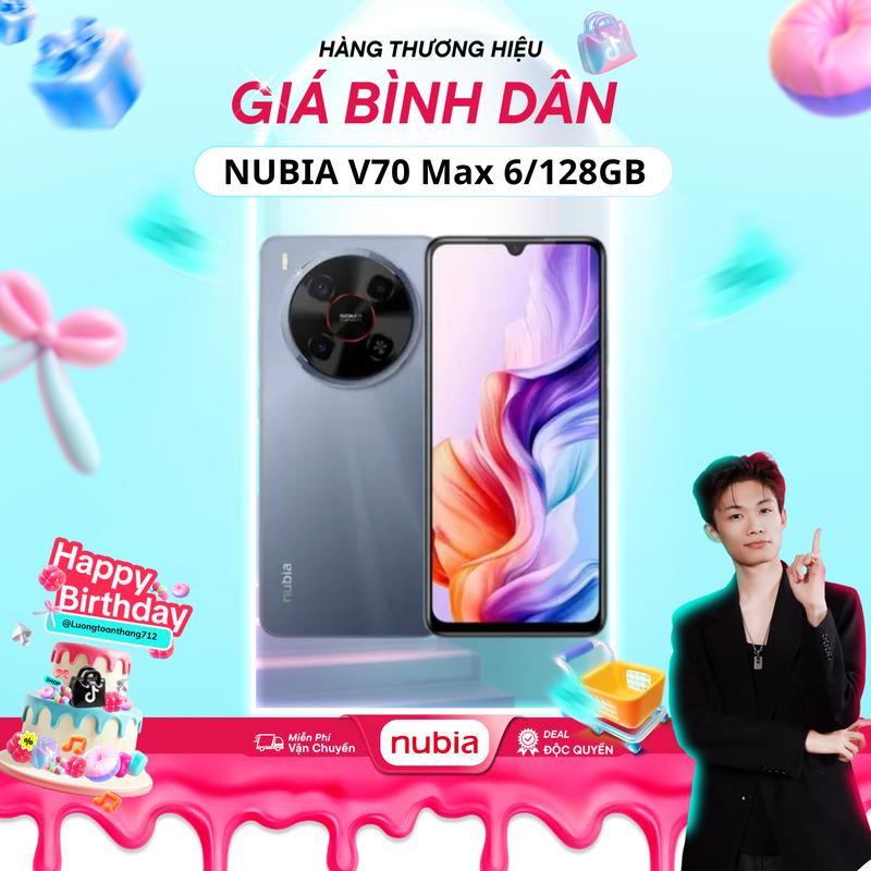    Nubia x Luongtoanthang712   Điện thoại ZTE Nubia V70 Max | 6 128GB - Hàng Chính Hãng 
