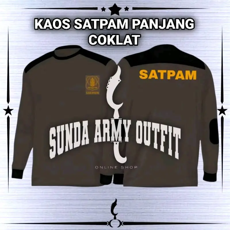 KAOS PANJANG SATPAM GADA PRATAMA TERBAIK 1