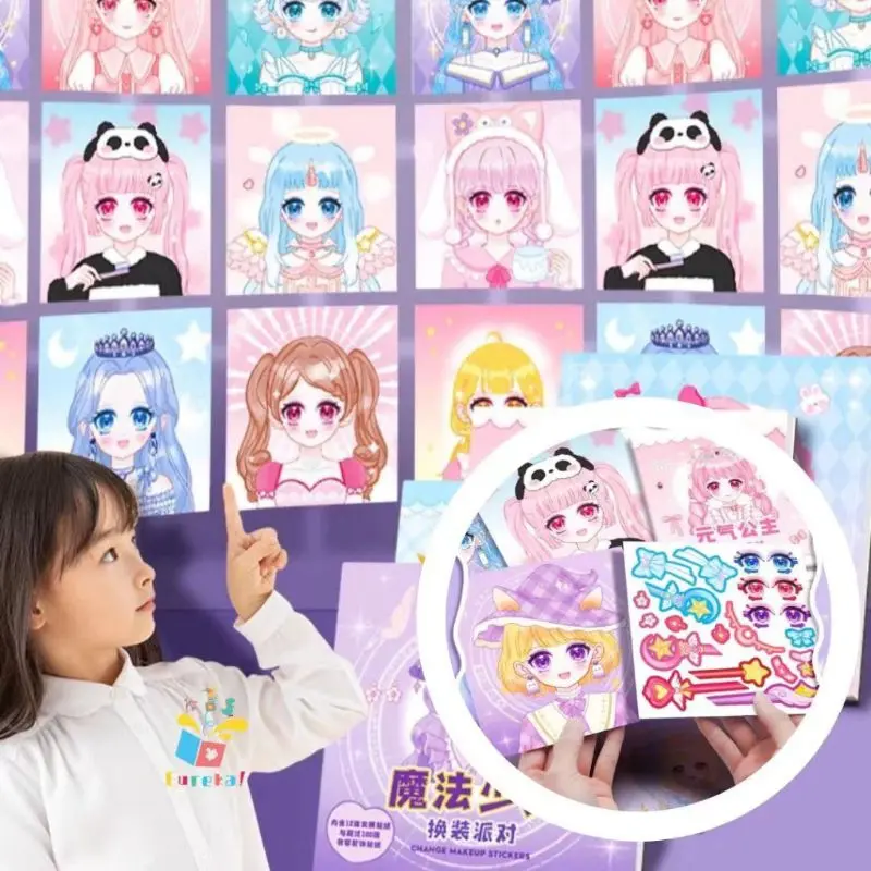Sticker Make Up Anak untuk kreatifitas Paper Toys Perempuan 4