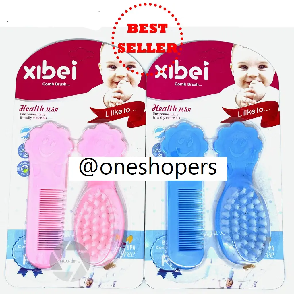 Sisir Bayi dan Sikat Bayi Set 2 in 1 /Set Baby Comb and Brush 2 in 1