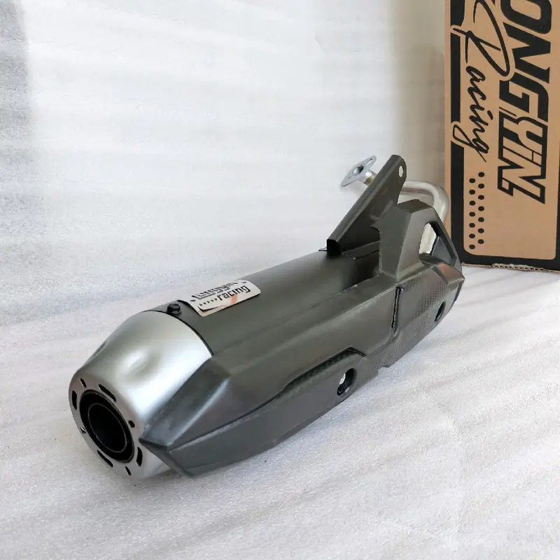 Knalpot Tabung Vario Beat Karbu Deluxe Scoopy Mio Sporty M3 - FULLSYSTEM LongYin Racing Suara Bass Adem Gerung Motor Motorcycle 0