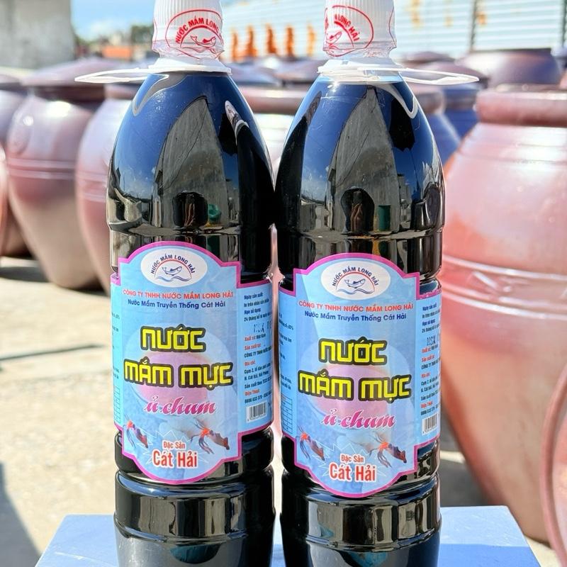Combo 2 lít mắm mực ủ chum Nước Sốt Gia Vị
