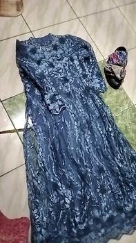 Product Review of RAISHA-Assyifa Gamis Kondangan Exlusive + Payet Wanita Muslim Dewasa Bahan Full Tile Depan Belakang + Puring Menggunakan Bahan Hyget Untuk Kondangan, Lebaran, Lamaran, Akad Nikah dan Wisuda from r**7 1