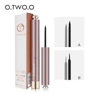 O.TWO.O N9084 Eyeliner Cair Anti Air Tahan Lama Hitam 5ML/2.5g - Pencil Waterproof Pensil