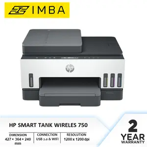 PRINTER HP SMART TANK WIRELES 750 ALL IN ONE