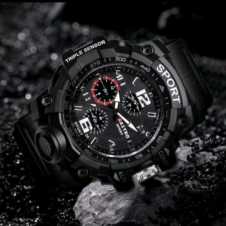Jam Tangan Anak Pria dan Wanita Gastro Sport Original Analog Strap Rubber Fashion Terkini Free Box Dan Battre COD Karet 1