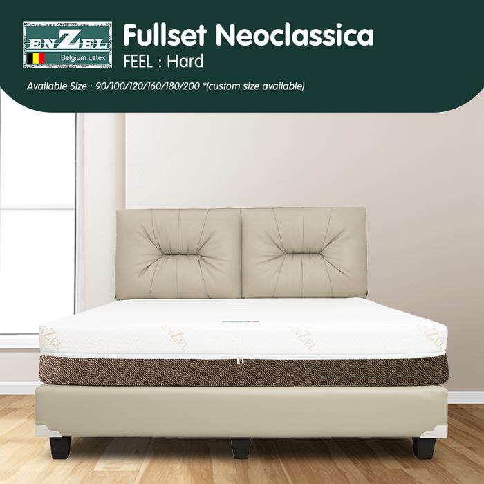 Gambar Full Set Kasur Latex Orthopedic Enzel Neoclassica Uk 100x200 - FULLSET 100x200x20 cm dari Enzel Belgium Latex Kota Tangerang Selatan Tokopedia