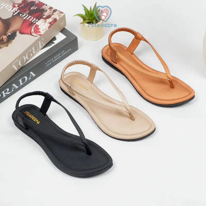 MILANEZRA Sandal Dewasa Model Tali Wanita - M01 sandal  terbaru 0