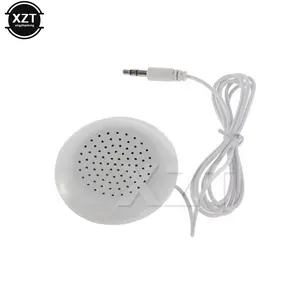 Universal 3.5mm Plug Mini White Neck Pillow Speaker For MP3 MP4 Player Radio For iPod Phone Xiaomi
