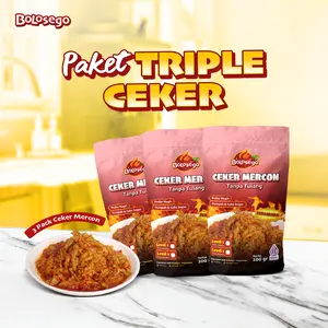 PAKET TRIPLE CEKER (3 PACK CEKER MERC0N) BOLOSEGO