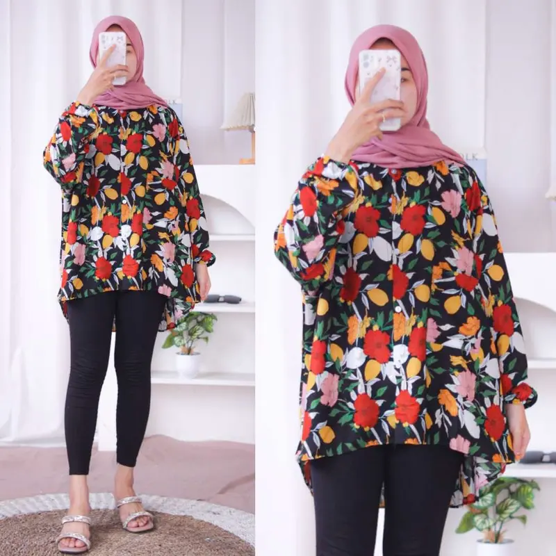 BLOUSE RAYON OVERSIZE | MUAT BB 45-75 KG 3
