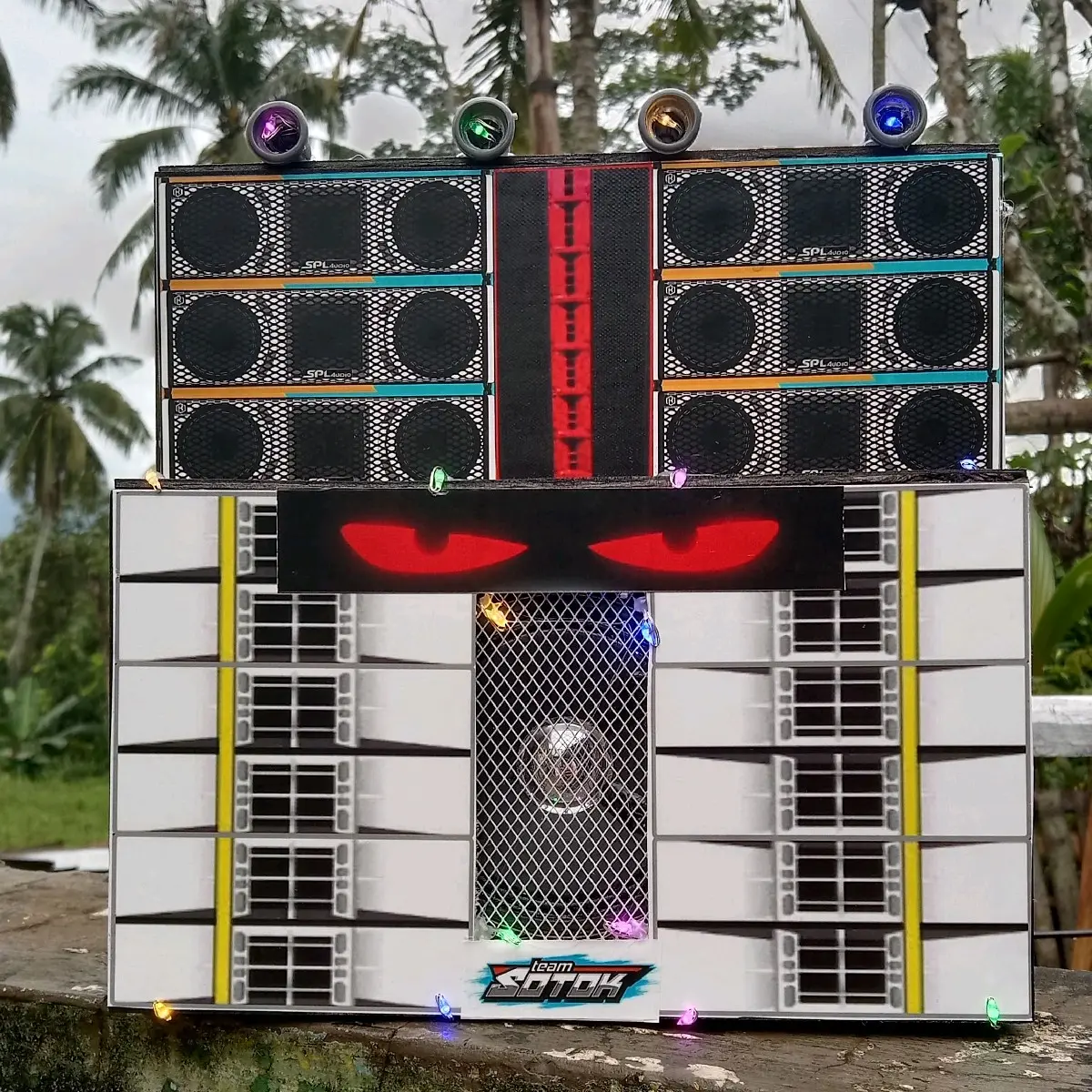 Miniatur sound system horeg bluetooth