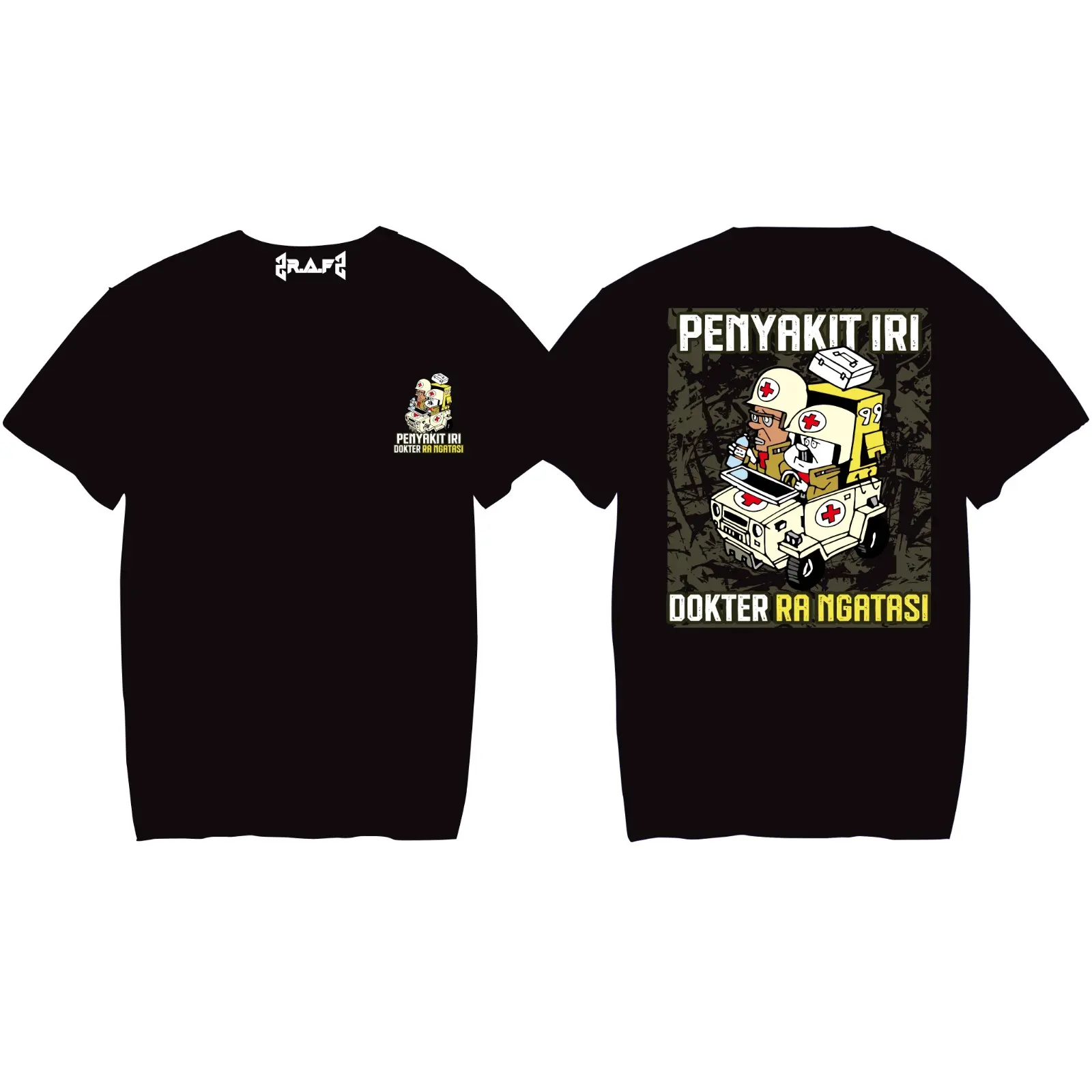 Tshirt Penyakit Iri Combed 30s - Unisex - Distro Pria Baju Keren Tshirt Nyaman kaos Kata Kata