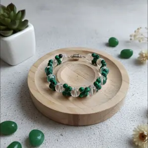 Gelang Batu Alam Natural 4mm | Magnet | Fashion Minimalist • Unisex • Premium Look