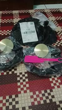 Product Review of TATAKAN KOMPOR QUANTUM.2 PCS TUNGKU  KOMPOR QUANTUM KECIL KAKI 5 ,BAHAN KUALITAS SUPER TEBAL ASLI ORIGINAL,BONUS FREE 1 BUAH SOLET from g**⚡ 0