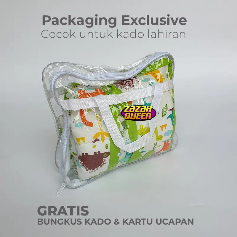 Selimut topi bayi baby blanket bonus tas mika kado lahiran terbaik 2