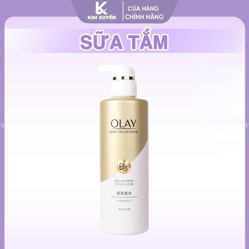 (Nội Địa Trung) Sữa tắm Olay B3+ Niacinamide Vitamin C - Chai 500g Dưỡng Body
