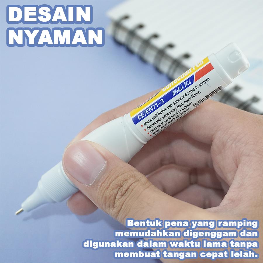 Tipe Ex Cair Stipo Cair Cepat Kering Praktis Hasil Rapi Dan Bersih 7Ml Presisi Dan Hasil Rata GJ-071603 tip x Tipe Ex Cair Stipo Cair Cepat Kering Praktis Hasil Rapi Dan Bersih 7Ml Presisi Dan Hasil Rata GJ-071603 tip x