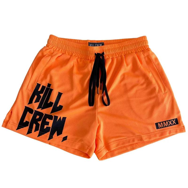 Product Introduction of [6 Colors] Men's American Trend Star Printed Street Casual Shorts Hip Hop Quick Dry Basketball Short Pants 2