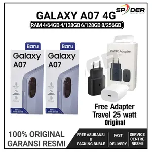 [ LIVE ROBI BOIS ] SAMSUNG GALAXY A07 RAM 4/64GB , 4/128GB , 6/128GB & 8/256GB GARANSI RESMI SAMSUNG INDONESIA
