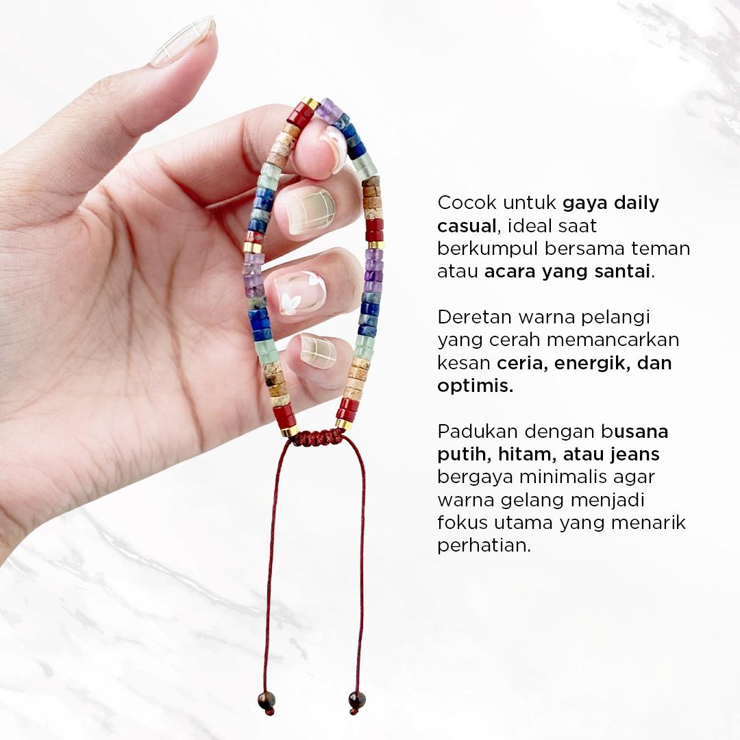 BlinkCat - Gelang Kristal Alami: Soul Alignment | Natural Crystal Bracelet asli BlinkCat - Gelang Kristal Alami: Soul Alignment | Natural Crystal Bracelet asli