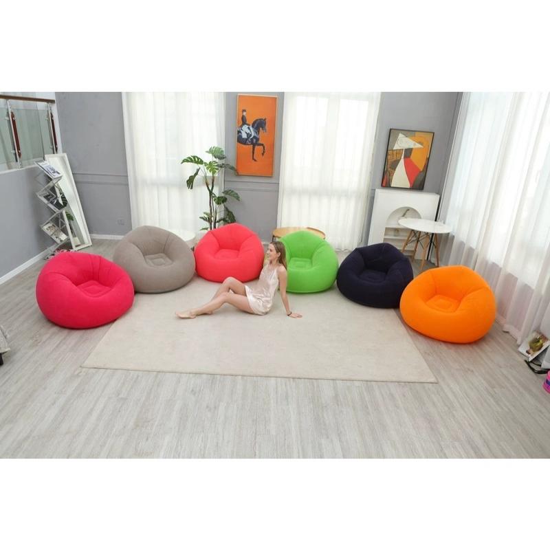 【Dalam Stok 】Sofa Bean Bag Inflatable Sofa Travel Portable Bean Bag Sofa Dewasa Penyimpanan Mudah Lazy Sofa 7