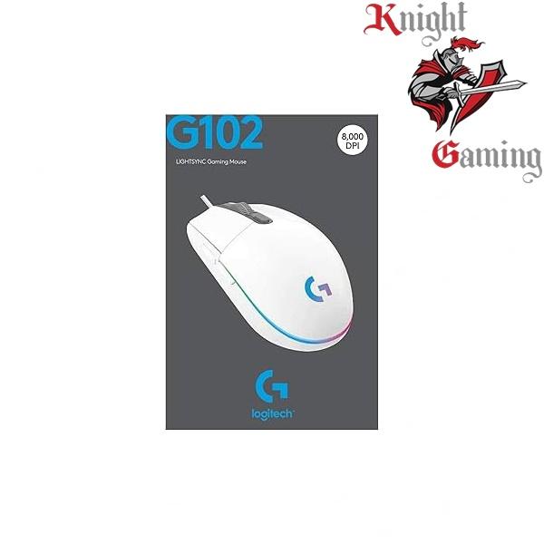 Gambar Logitech G102 Prodigy Gaming Mouse RGB dengan Sensor 200-6000 DPI dan Pencahayaan RGB Dapat Diprogram 168 Juta Warna - hitam dari Knight Gaming Kota Administrasi Jakarta Utara 3 Tokopedia