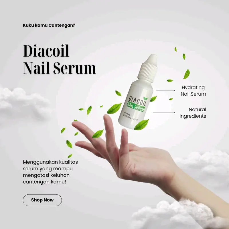 [COD]DIACOIL NAIL SERUM PERAWATAN KUKU RUSAK BERNANAH CANTENGAN KUTIKULA NAIL ART 2