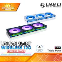 Gambar FAN CASING LIAN LI UNI FAN SL-Infinity Wireless 120 REVERSE BLADE - 120mm Triple Pack ARGB Fan With Controller dari Techno Computer Bali Kota Denpasar 1 Tokopedia