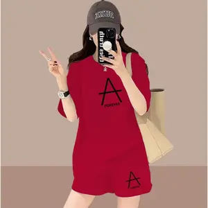 one set celana pendek/ one set jumbo/ set pakaian wanita