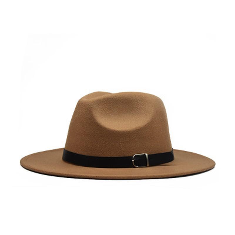 Product Introduction of New Fashion Men Women's Fashion Jazz Hat Woolen Blend Cap Outdoor Casual Hat 14