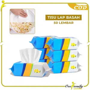 [COD] OFM C1090 Tissue Basah Lap Dapur Isi 50 Lembar Pembersih Kompor Multifungsi