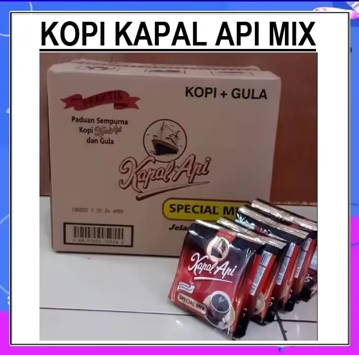 1 RENCENG KOPI KAPAL API SPECIAL MIX PLUS GULA 1